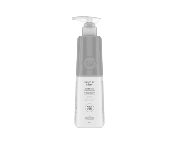 Nishlady Violetinis kondicionierius šviesiems plaukams / Touch Of Silver Conditioner, 503 ml