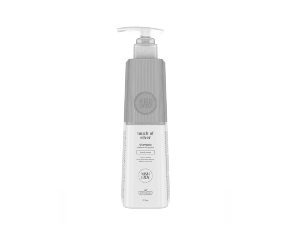 Nishlady Violetinis šampūnas šviesiems plaukams / Touch Of Silver Shampoo, 503 ml