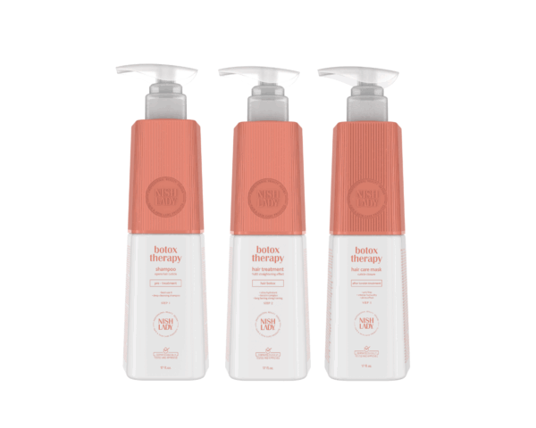 Nishlady Plaukų Botokso terapijos rinkinys, 3 x 503 ML