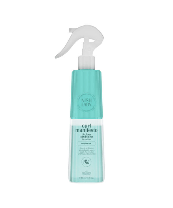 Nishlady Dvifazis kondicionierius garbanotiems plaukams / Curl Manifesto Bi-Phase Conditioner, 386 ml