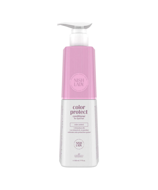 Nishlady Kondicionierius dažytiems plaukams / Color Protect Conditioner, 503 ml