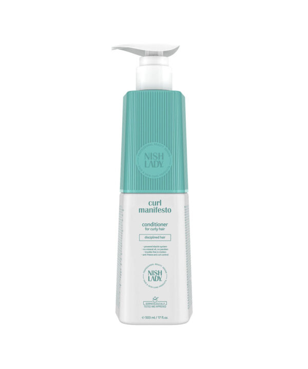 Nishlady Kondicionierius garbanotiems plaukams / Curl Manifesto Conditioner, 503 ml