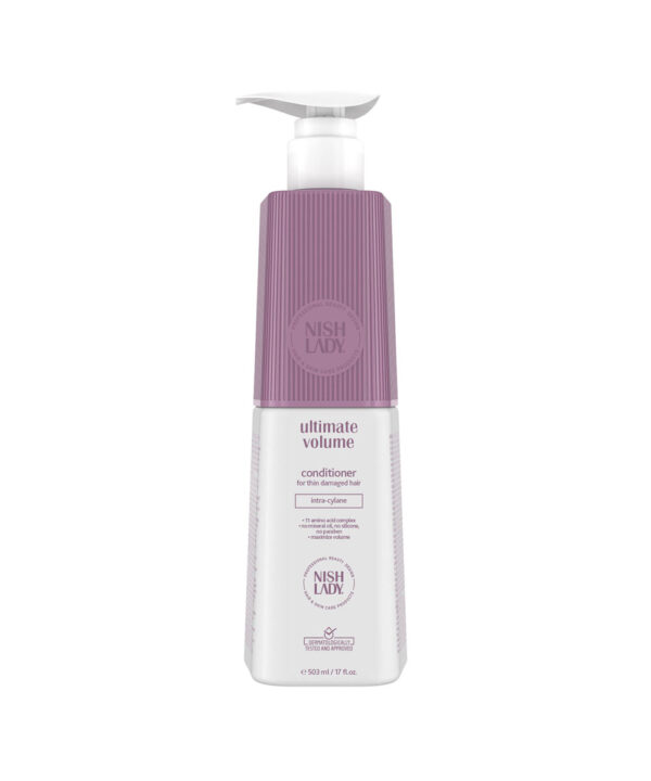 Nishlady Plaukų kondicionierius apimčiai didinti / Ultimate Volume Conditioner, 503 ml
