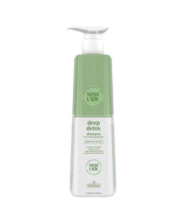 Nishlady Giliai valantis plaukų šampūnas / Deep Detox Shampoo, 503 ml