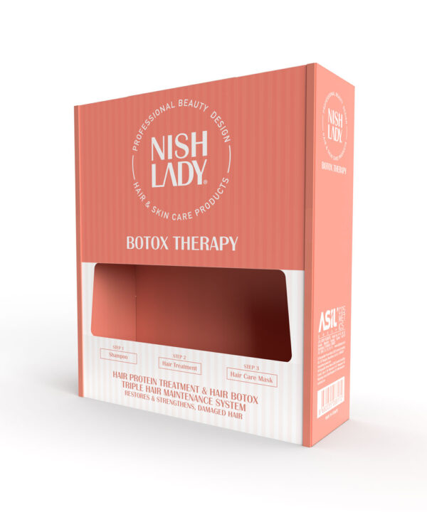 Nishlady Plaukų Botokso terapijos rinkinys, 3 x 503 ML - Image 8