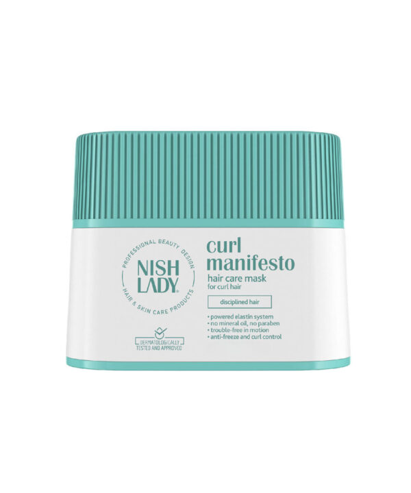 Nishlady Kaukė garbanotiems plaukams / Curl Manifesto Hair Mask, 275 ml