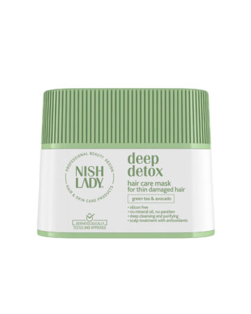 Nishlady Giliai valanti plaukų kaukė / Deep Detox Scalp Peeling Hair Mask, 275 ml