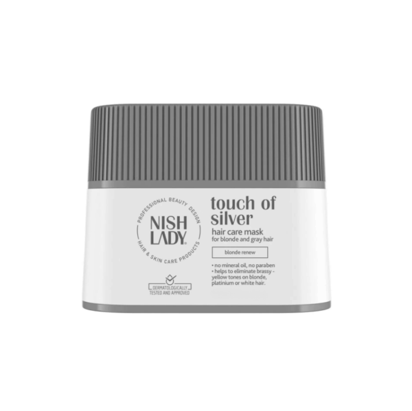 Nishlady Kaukė šviesiems plaukams / Touch Of Silver Hair Mask, 275 ml