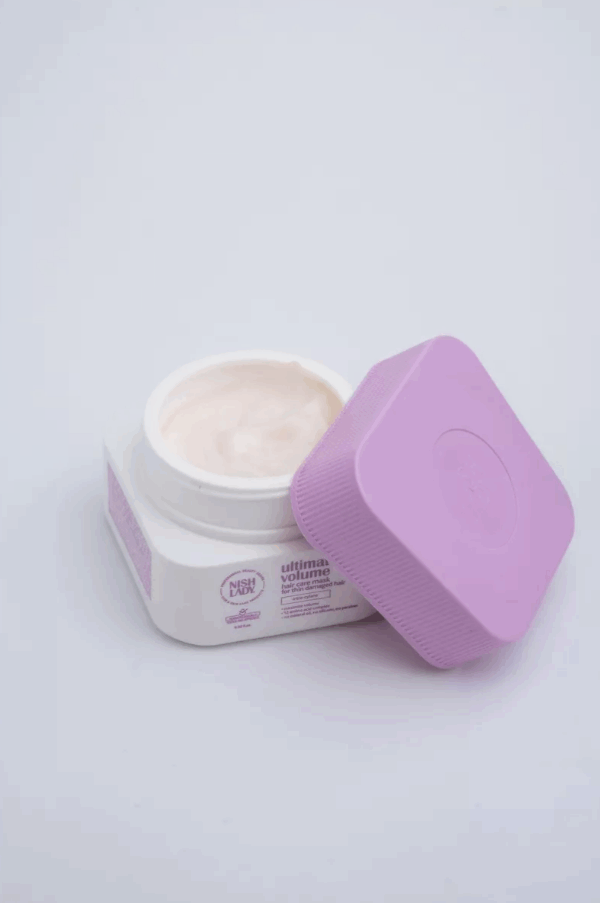 Nishlady Plaukų kaukė apimčiai didinti / Ultimate Volume Hair Mask, 275 ml - Image 4
