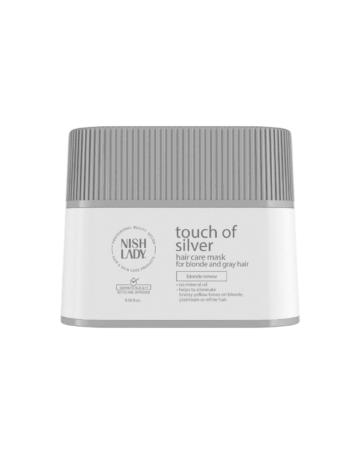 Nishlady Kaukė šviesiems plaukams / Touch Of Silver Hair Mask, 275 ml