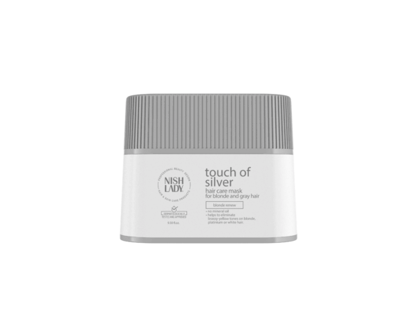 Nishlady Kaukė šviesiems plaukams / Touch Of Silver Hair Mask, 275 ml