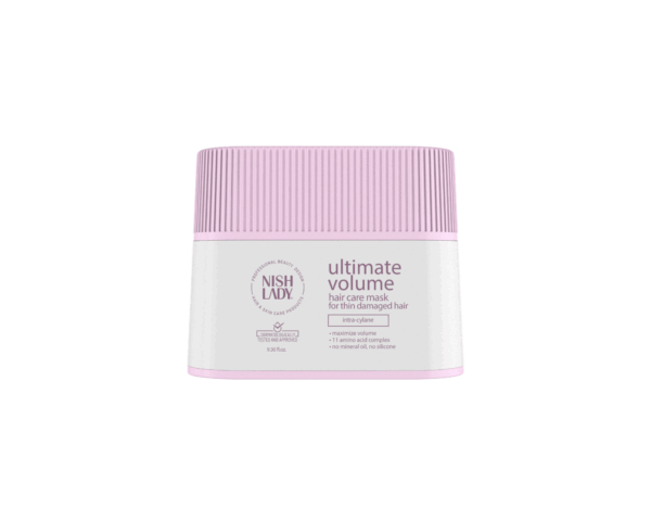 Nishlady Plaukų kaukė apimčiai didinti / Ultimate Volume Hair Mask, 275 ml