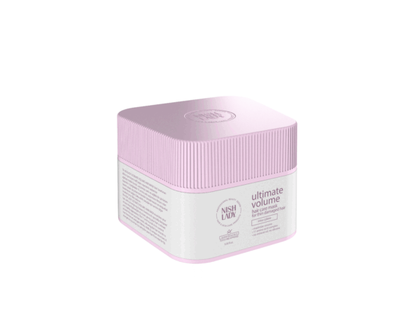 Nishlady Plaukų kaukė apimčiai didinti / Ultimate Volume Hair Mask, 275 ml - Image 2