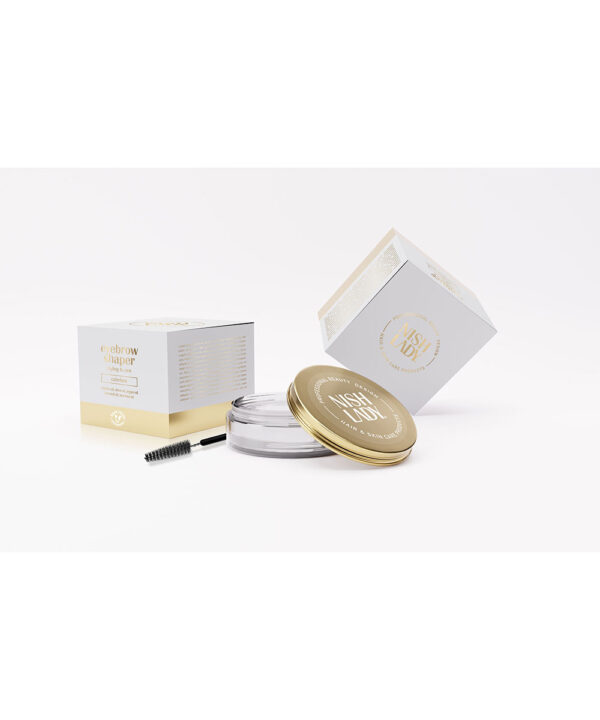Nishlady Antakių laminavimo vaškas su šepeteliu (bespalvis) 50 ml - Image 2