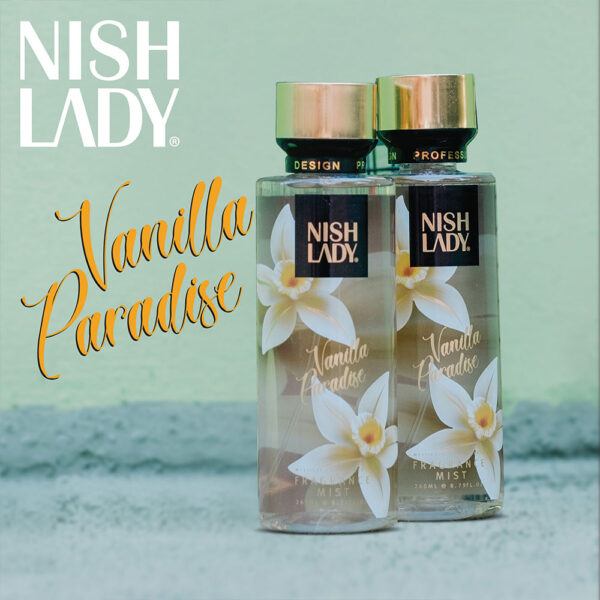 Nishlady Kūno dulksna Fragrance Mist Vanilla Paradise, 260 ml - Image 2