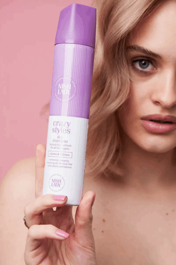Nishlady Sausas šampūnas / Dry Shampoo, 200 ml - Image 3