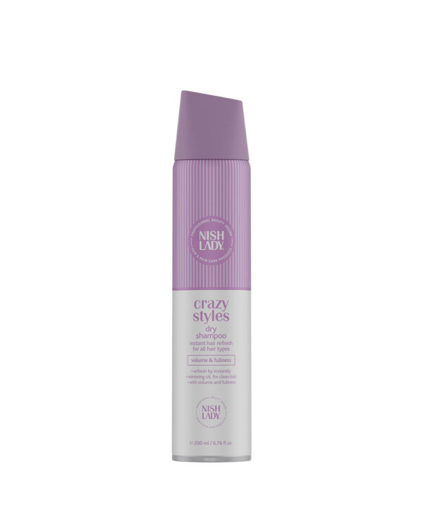 Nishlady Sausas šampūnas / Dry Shampoo, 200 ml