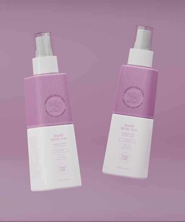 Nishlady Purškiamas plaukų vaškas / Liquid Spray Wax, 200 ml - Image 2