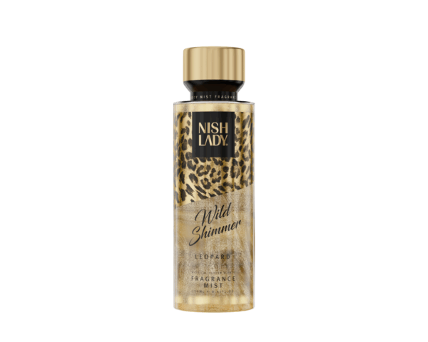 Nishlady Blizganti kūno dulksna Body Mist Wild Shimmer Leopard, 260 ml