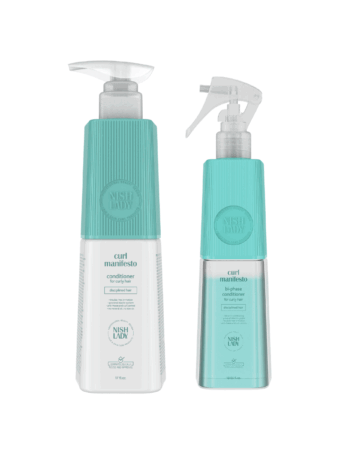 Nishlady Rinkinys N.92 Garbanotiems plaukams Curl Manifesto