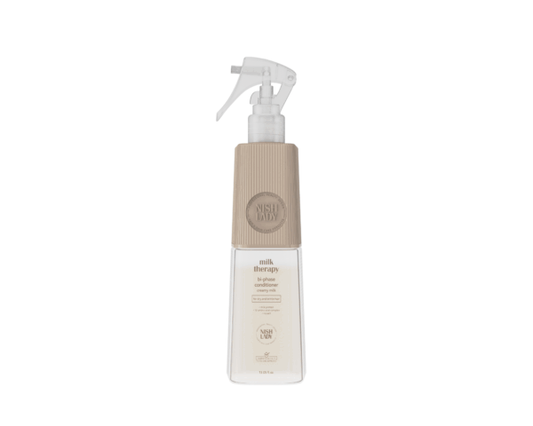 Nishlady Dvifazis kondicionierius sausiems plaukams Milk Therapy, 386 ml