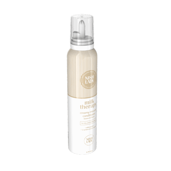 Nishlady MILK THERAPY kreminės putos plaukams 200 ml - Image 2