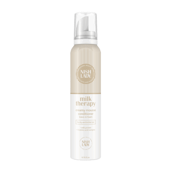 Nishlady MILK THERAPY kreminės putos plaukams 200 ml
