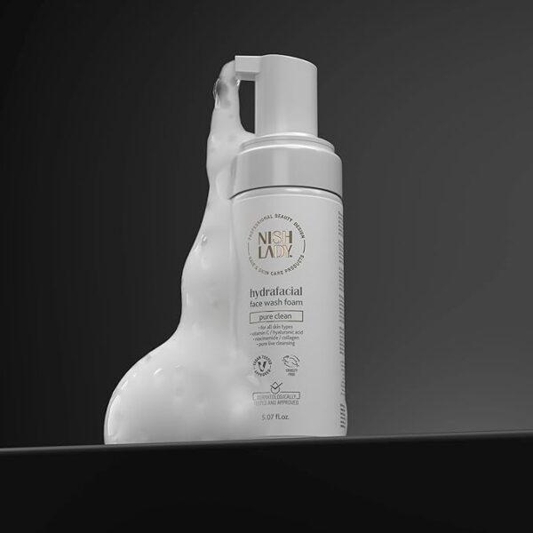 Nishlady HYDRAFACIAL veido prausimosi putos, 150 ml - Image 2