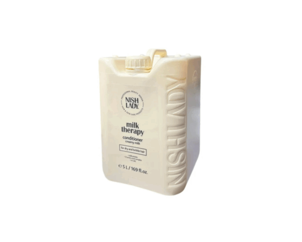 Nishlady kondicionierius sausiems plaukams Milk Therapy, 5000ml