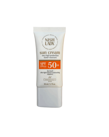 Nishlady apsauginis kremas nuo saulės SPF 50+, 50 ml
