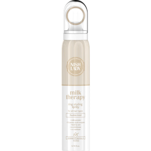Nishlady Milk Therapy formavimo purškiklis su pieno proteinais RING 200 ml